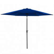 Umbrela terasa gradina, cu inclinare si husa, 300cm, Albastru