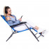 Sezlong pliabil SERSIMO GC4, Relax Zero Gravity, 80x60x153cm, Albastru deschis [6]