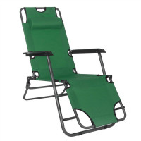 Sezlong pliabil SERSIMO GC5, Relax Zero Gravity, 80x60x153cm, Verde