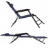 Sezlong pliabil SERSIMO GC12, Relax Zero Gravity, 80x60x153cm, Albastru inchis [13]