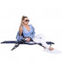Sezlong pliabil SERSIMO GC12, Relax Zero Gravity, 80x60x153cm, Albastru inchis [7]