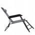 Sezlong pliabil SERSIMO GC13, Relax Zero Gravity, 80x60x153cm, Gri [9]