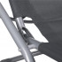 Sezlong pliabil Zero Gravity cu sezut din textilene, capacitate 120 kg, 60x185x96 cm, gri [6]