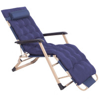 Sezlong metalic reglabil pe pozitii, cu perna si tetiera, 120kg, albastru Sezlong metalic reglabil pe pozitii, cu perna si tetiera, 120kg, albastru