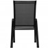 Set 2 scaune gradina, cadru metalic, textilene, maxim 120 kg, 92x53x72 cm, negru [18]