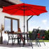 Set 2 scaune gradina, cadru metalic, textilene, maxim 120 kg, 92x53x72 cm, negru [28]