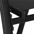Set 2 scaune gradina, cadru metalic, textilene, maxim 120 kg, 92x53x72 cm, negru [7]