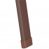 Set 2 scaune gradina, cadru metalic, textilene, maxim 120 kg, 92x53x72 cm, maro [22]