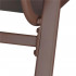 Set 2 scaune gradina, cadru metalic, textilene, maxim 120 kg, 92x53x72 cm, maro [23]
