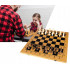 Joc sah si table din lemn, 48x48 cm, toate piesele incluse, maro [6]