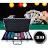 (DL) Set de Poker Complex cu 300 de jetoane, 2 seturi carti, 5 zaruri, in servieta aluminiu [4]