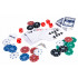 (DL) Set de Poker Complex cu 300 de jetoane, 2 seturi carti, 5 zaruri, in servieta aluminiu [5]