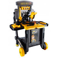 Banc de lucru portbail pentru copii, cu scule si unelte pentru mecanic, 3 in 1 Banc de lucru portbail pentru copii, cu scule si unelte pentru mecanic, 3 in 1