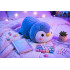 Jucarie de plus reversibila 2 in 1 Panda si Pinguin, transformabila prin intoarcere pentru 2 personaje intr-o singura jucarie, material moale si pufos [10]
