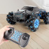 Masina teren 4x4 telecomandata cu role laterale, control gesturi si functie drift, 27x22x13 cm, negru [3]