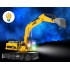 Excavator cu telecomanda, scara 1/14, cu telecomanda, incarcare USB, 14 canale [4]