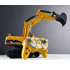Set utilaje construction RC cu excavator si basculanta, lumini si abur, telecomanda, 3 accesorii incluse [2]