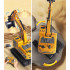 Set utilaje construction RC cu excavator si basculanta, lumini si abur, telecomanda, 3 accesorii incluse [3]