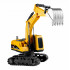 Set utilaje construction RC cu excavator si basculanta, lumini si abur, telecomanda, 3 accesorii incluse [13]