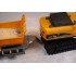 Set utilaje construction RC cu excavator si basculanta, lumini si abur, telecomanda, 3 accesorii incluse [7]