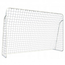 Poarta de fotbal cu plasa, cadru metalic, 300x120x200 cm, include ancore fixare si minge de fotbal