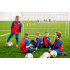 Poarta de fotbal cu plasa, cadru metalic, 300x120x200 cm, include ancore fixare si minge de fotbal [4]