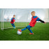 Poarta de fotbal cu plasa, cadru metalic, 300x120x200 cm, include ancore fixare si minge de fotbal [5]