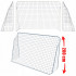 Poarta de fotbal cu plasa, cadru metalic, 300x120x200 cm, include ancore fixare si minge de fotbal [6]