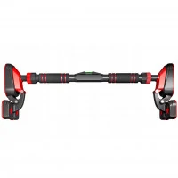 Bara de tractiuni pentru antrenamente acasa, reglabila 70-100 cm, montaj fara gaurire, fixare antiderapanta pentru stabilitate si exercitii pentru spa