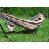 Hamac dublu pentru doua persoane, 200x150cm, 160kg, gri si maro [6]