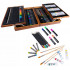 Set de pictura si desen pentru copii, 174 de piese, trusa lemn, 45x32x10cm [3]