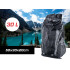 Rucsac de drumetie din neopren, gri, 30litri, 50x30x20cm [2]