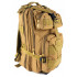 Rucsac militar pentru drumetie, impermeabil, ultra usor, 4 compartimente, 28litri, verde [2]
