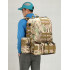 Rucsac militar pentru drumetie, impermeabil, ultra usor, 4 in 1, 50litri, culoare combat camuflaj [9]