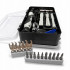Set surubelnite de precizie 135 piese, cu 114 biti Imbus, Torx, cruce si drepti, prelungitoare, penseta, magnetizator si accesorii pentru demontarea c [6]