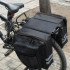 Geanta bicicleta spate 34x12x32 cm, 20L, poliester impermeabil, prindere pe portbagaj, negru [3]