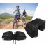 Geanta bicicleta spate 34x12x32 cm, 20L, poliester impermeabil, prindere pe portbagaj, negru [12]
