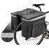 Geanta bicicleta spate 34x12x32 cm, 20L, poliester impermeabil, prindere pe portbagaj, negru [8]