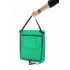 Sezlong de plaja pliabil, spatar cu cadru metalic, reglabil, 150x47x48 cm, verde [3]