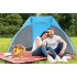 Cort plaja si picnic deschis Sersimo, protectie UV, 220x115x120cm, albastru gri [7]