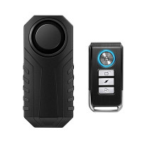 Alarma anti furt pentru biciclete si motociclete, senzor de vibratii, impermeabila, cu telecomanda, 113 db Alarma anti furt pentru biciclete si motociclete, senzor de vibratii, impermeabila, cu telecomanda, 113 db