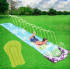 Tobogan de apa cu fantana si placa gonflabila inclusa, 480x71 cm, multicolor [5]