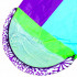 Tobogan de apa dublu cu fantana si 2 placi gonflabile incluse, 482x145 cm, multicolor [2]