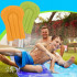 Tobogan de apa dublu cu fantana si 2 placi gonflabile incluse, 482x145 cm, multicolor [8]