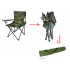 Scaun pliabil camping sau pescuit Sersimo, suport pahar, camuflaj [8]