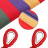 Hamac dublu cu bara lemn Sersimo, 260x150 cm, multicolor [2]