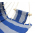 Hamac scaun suspendat brazilian Sersimo, 120kg, albastru alb [2]