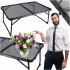 Masa pliabila metalica pentru gradina, plaja sau picnic, 60x40x25cm [2]