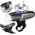 Lampa LED pentru bicicleta, reincarcabila USB, rezistenta la apa, 2200 mAh, autonomie pana la 15 ore [13]