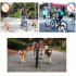 Lesa hands-free de caini pentru bicicleta, Sersimo, Negru [6]